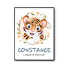 Affiche Constance Amour Pur Tigre - Planetee