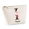 Trousse Ingrid Lettre fleur - Planetee