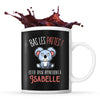 Mug Isabelle Bas les pattes Koala | Mug Prénom pour femme | Collection Animaux grognon mais mignon - Planetee