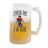 Chope de bière Boxe j'peux pas - Planetee