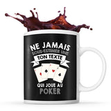 Mug personnalisable poker Prénom Femme Métier Age pour Joueuse de Poker - Planetee