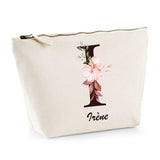 Trousse Irène Lettre fleur - Planetee