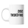 Mug Sois différent Blanc - Planetee