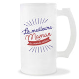 Chope de bière Maman La Meilleure du Monde entier - Planetee