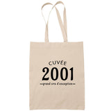 Sac Tote Bag Cuvée 2001 beige - Planetee