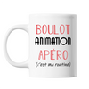 Mug Animation C'est ma Routine Blanc - Planetee