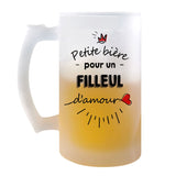 Chope de bière Petite Pinte d'un Filleul d'amour - Planetee
