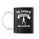 Mug Marche Octogénaire Homme 80 ans - Planetee