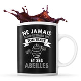 Mug personnalisable abeilles Prénom Métier Age tasse pour apiculteur - Planetee