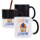 Mug Magique J'peux pas Livreur - Planetee