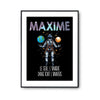 Affiche Prénom Maxime Univers - Planetee