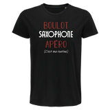 T-shirt homme Saxophone C'est ma Routine - Planetee