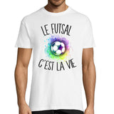 T-shirt homme futsal c'est la vie - Planetee