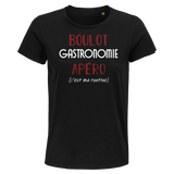 T-shirt femme Gastronomie C'est ma Routine - Planetee