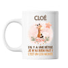 Mug Cloé Cou Monté Girafe - Planetee