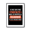 Affiche Claudie pas parfaite mais presque pareil - Planetee