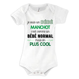 Body bébé fier d'être Manchot - Planetee