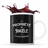 Mug Propriété de Angèle - Planetee