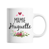 Mug Mamie Huguette | Tasse prénom Grand Mère - Planetee