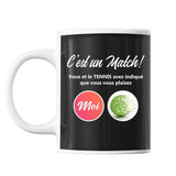 Mug Tennis C'est un Match - Planetee