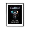 Affiche Prénom Geoffrey Univers - Planetee