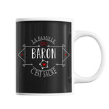 Mug Nom de Famille Baron | Tasse Sacrée - Planetee