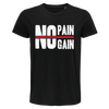 T-shirt homme No Pain No Gain | Crossfit et Muscu - Planetee