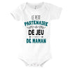 Body bébé Le Petit Partenaire de Jeu de Maman - Planetee