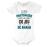 Body bébé Le Petit Partenaire de Jeu de Maman - Planetee