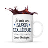 Mug Jean-Christophe Un Super Collègue - Planetee