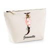 Trousse Jeannette Lettre fleur - Planetee