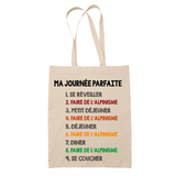 Tote Bag Alpinisme Journée Parfaite - Planetee