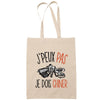 Sac Tote Bag J'peux pas Échecs beige - Planetee