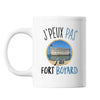 Mug Fort Boyard j'peux pas Blanc - Planetee