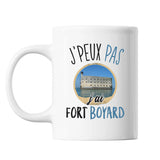 Mug Fort Boyard j'peux pas Blanc - Planetee