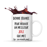 Mug Joël ça n'existe pas homme - Planetee