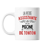 Mug La Petite Assistante de la Piscine de Tonton - Planetee