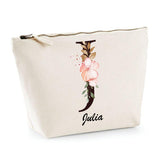 Trousse Julia Lettre fleur - Planetee