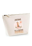 Trousse Justine Cou Monté Girafe - Planetee