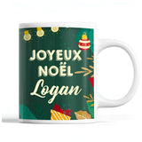 Tasse Noël Logan Vert - Planetee