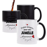 Mug magique Petite Boisson d'une Jumelle d'amour - Planetee