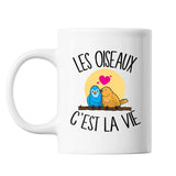Mug Oiseaux c'est la vie - Planetee