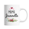 Mug Mamie Jeannette | Tasse prénom Grand Mère - Planetee