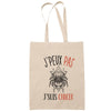 Sac Tote Bag J'peux pas Signe bélier beige - Planetee