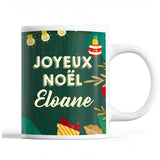 Tasse Noël Eloane Vert - Planetee