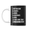 Mug Stop racisme panda - Planetee
