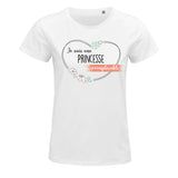 T-shirt Femme Princesse Irremplaçable - Planetee