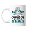 Mug Le Petit Assistant du Camping Car de Parrain - Planetee