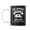 Mug Camping car Quarantenaire Homme 40 ans - Planetee