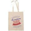 Sac Tote Bag Secrétaire comptable Femme Meilleure du Monde beige - Planetee